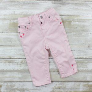 Polo Ralph Lauren Pink Jeans, 9M